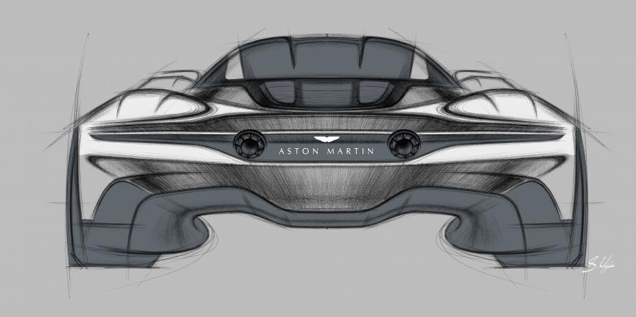 Эскиз Aston Martin Vanquish Vision Concept 2019 года  (фото 11 из 11)